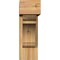 Ekena Millwork Olympic Block Rough Sawn Bracket w/ Offset Brace, Western Red Cedar, 6"W x 18"D x 18"H BKT0604X18X18OLY05RWR - alternate 4